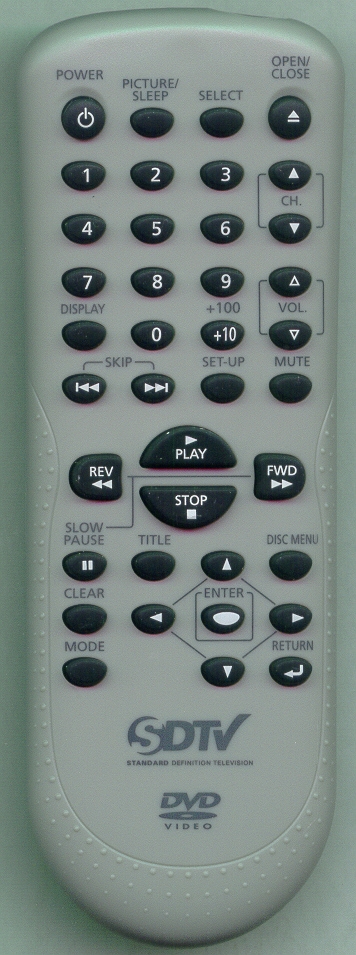 SYLVANIA NF107UD Genuine OEM original Remote