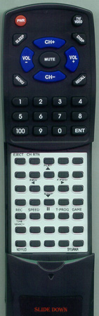 SYLVANIA N0111UD replacement Redi Remote