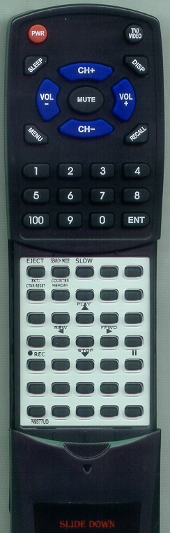 SYLVANIA N9377UD N9377 replacement Redi Remote
