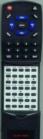 SYLVANIA NF603UD replacement Redi Remote