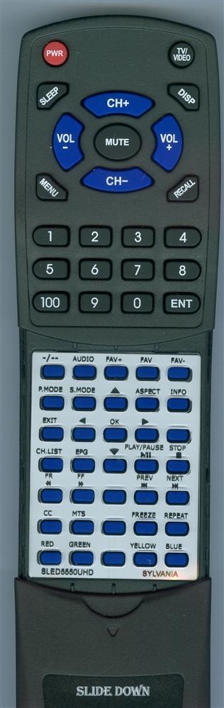 SYLVANIA 14B SYL replacement Redi Remote