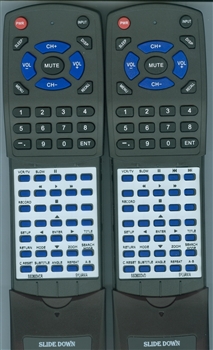 SYLVANIA SSD800DVD Custom Built  Redi Remote