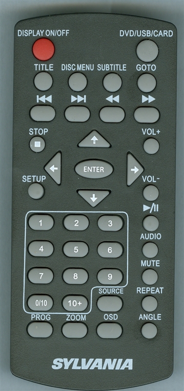 SYLVANIA SDVD1037 Genuine OEM original Remote
