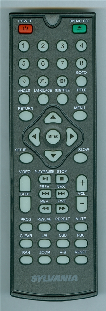 SYLVANIA SDVD1041CV2 Genuine OEM original Remote