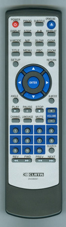 SYLVANIA SDVD6091 DVD6091 Genuine OEM original Remote