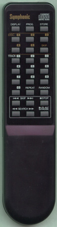 SYMPHONIC UREMT27SR028 Genuine  OEM original Remote
