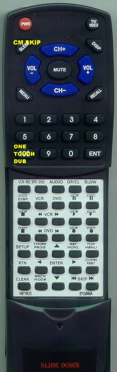 SYMPHONIC NB118UD NB118 Custom Built Redi Remote