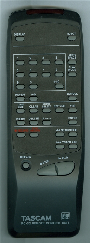 TASCAM 3E0103100B RC32 Refurbished Genuine OEM Original Remote