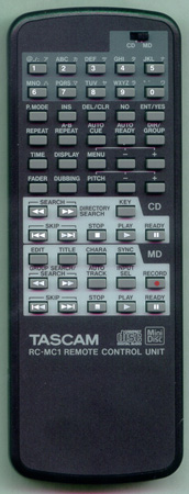 TASCAM E00935600A RC-MC1 Genuine OEM original Remote