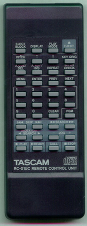 TASCAM E01061000A RC-01UC Genuine OEM original Remote