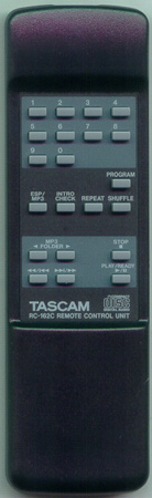 TASCAM E01324400A RC-162C Genuine OEM original Remote