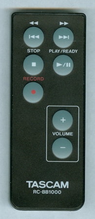 TASCAM E01544700A RC-BB1000 Genuine OEM original Remote
