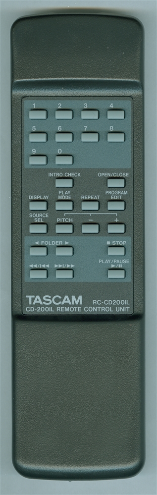 TASCAM E01602210A RC-CD200IL Genuine OEM original Remote