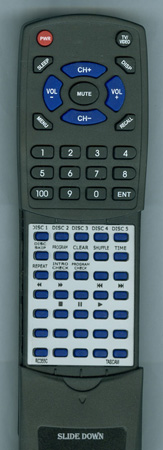 TASCAM 9A10629800 RC-355C replacement Redi Remote