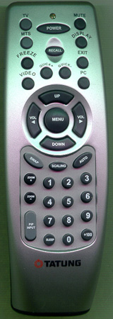 TATUNG P600004 Genuine  OEM original Remote