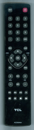 TCL RC3000N01 RC3000N01 Genuine  OEM original Remote