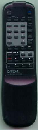 TDK DA5900 DA5900 Genuine  OEM original Remote