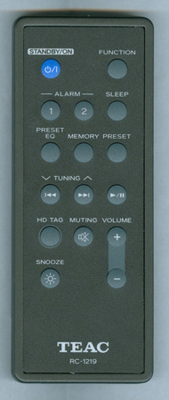 TEAC 02-170SR45I1700 RC1219 Genuine  OEM original Remote