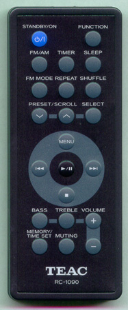 TEAC 02-17CD10I00000 RC1090 Genuine  OEM original Remote