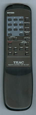 TEAC 02-17RW88000000 RC1037 Genuine  OEM original Remote