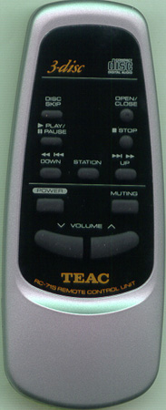 TEAC 039-D280010 RC715 Genuine  OEM original Remote