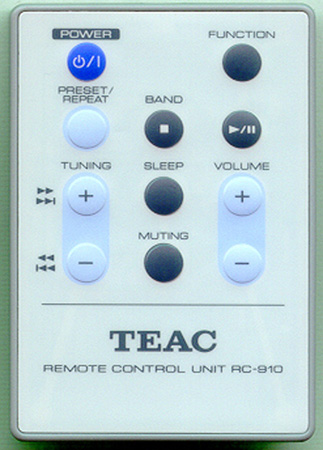 TEAC 100-0LT12060 RC-910 Genuine OEM original Remote