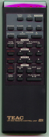 TEAC 9A02728800 UR200 Genuine OEM original Remote