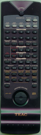 TEAC KARTAGD8900 UR417 Genuine  OEM original Remote