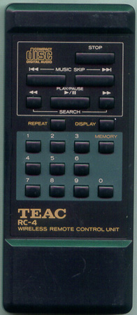 TEAC RC-4 RC4 Genuine  OEM original Remote