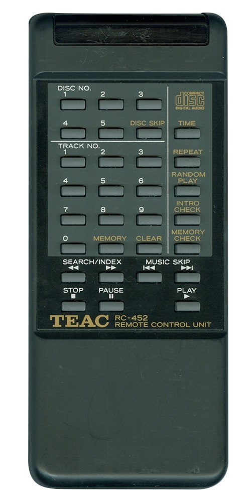 TEAC RC-452 RC452 Genuine  OEM original Remote