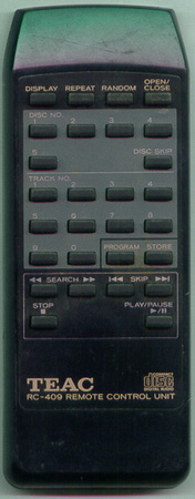 TEAC RC409 RC409 Genuine  OEM original Remote