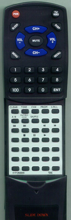 TEAC 01-1P1250000-00 RC853 replacement Redi Remote