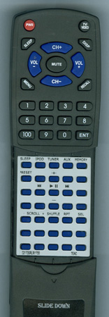 TEAC 02-170SRLXI1700 RC-1084 replacement Redi Remote