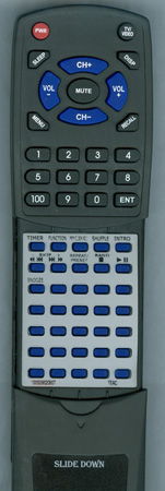 TEAC 100-SD902090B RC858 replacement Redi Remote