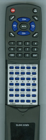 TEAC 4U10002100 RC599 replacement Redi Remote