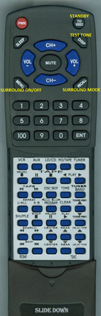 TEAC RC-646 RC646 replacement Redi Remote