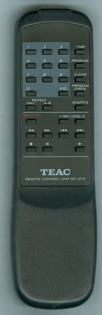 TEAC 02-170RW89001700 RC-1275 Genuine OEM original Remote