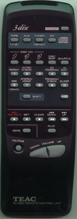 TEAC 3E0044600A RC-660 Genuine OEM original Remote