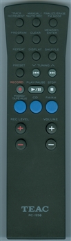 TEAC 3E0824800A RC-1258 Genuine OEM original Remote