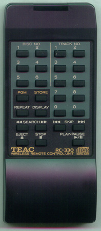 TEAC 9A01166900 RC-330 Genuine OEM original Remote