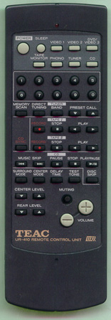TEAC 9A06762700 UR-410 Genuine OEM original Remote