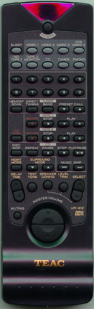 TEAC KARTAGD9100T-C UR-412 Genuine OEM original Remote