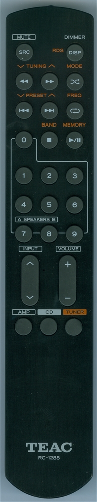 TEAC RC-1288 Genuine OEM original Remote
