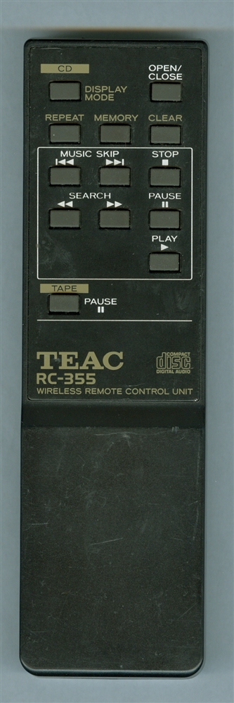 TEAC RC-355 Genuine OEM original Remote