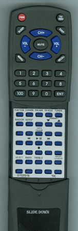 TEAC 02-170CD70I1700 RC-1266 replacement Redi Remote