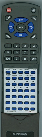 TEAC 02-170RW89001700 RC-1275 replacement Redi Remote