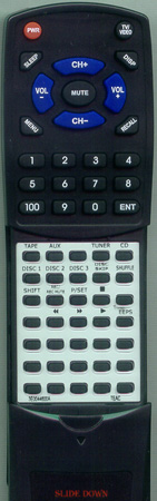 TEAC 3E0044600A RC-660 replacement Redi Remote
