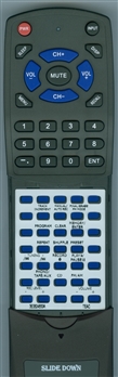 TEAC 3E0824800A RC-1258 replacement Redi Remote