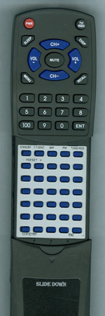 TEAC 62CR19C10001 RC-789 replacement Redi Remote