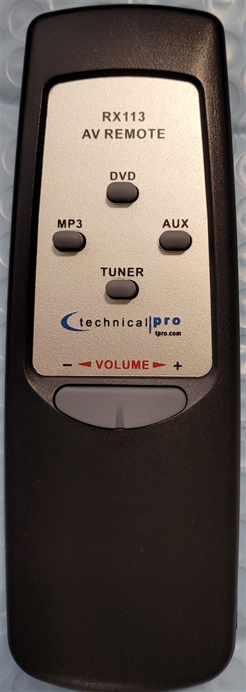 TECHNICAL PRO RX113 Genuine OEM original Remote